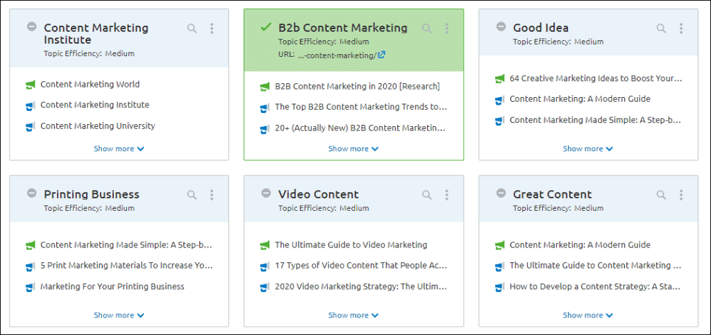 Competitors view - %title%- The Blue Oceans Group Competitor view